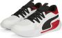 PUMA Basketbalschoenen voor Volwassenen Court Rider Chaos Wit - Thumbnail 1