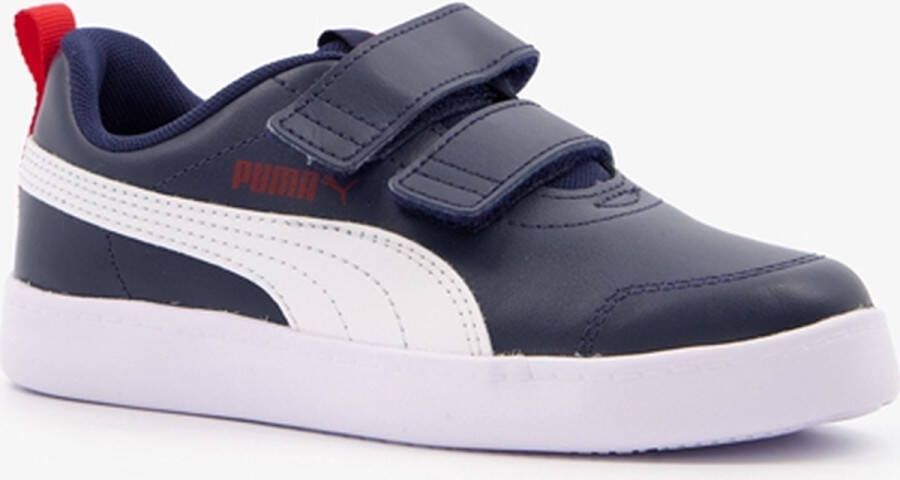 PUMA Courtflex V2 kinder sneakers Blauw