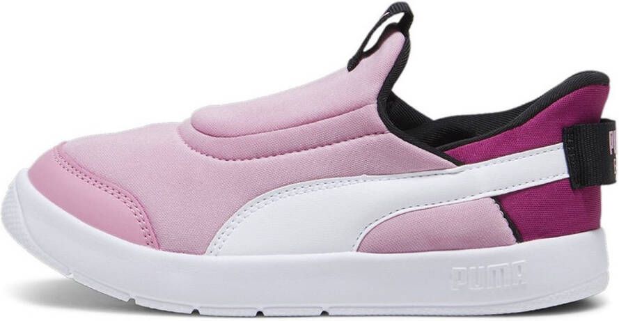 PUMA Courtflex V3 Ease In Schoenen Roze Jongens