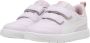 Puma Courtflex V3 V sneakers lila wit roze - Thumbnail 2