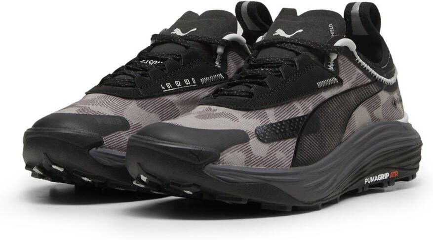 PUMA Damen Laufschuhe Low Voyage Nitro 3 GTX Wn 377839 Midnight Plum- Black-Dark Coal