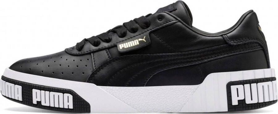 Puma Cali Bold Dames Schoenen Black Leer Foot Locker