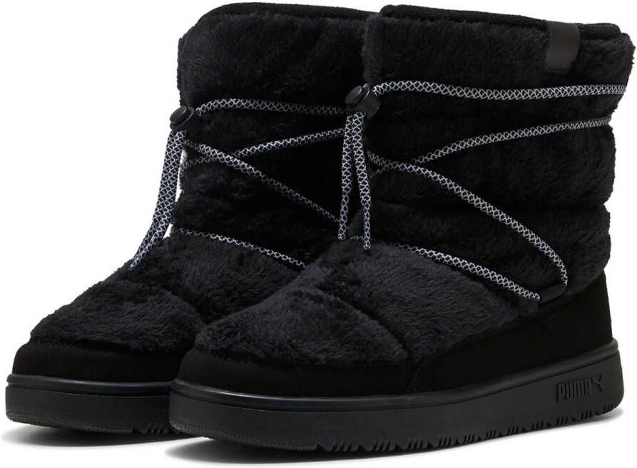 PUMA Dames Snowbae Suede WNS Laarzen Winter Schoenen 402175 01 Zwart