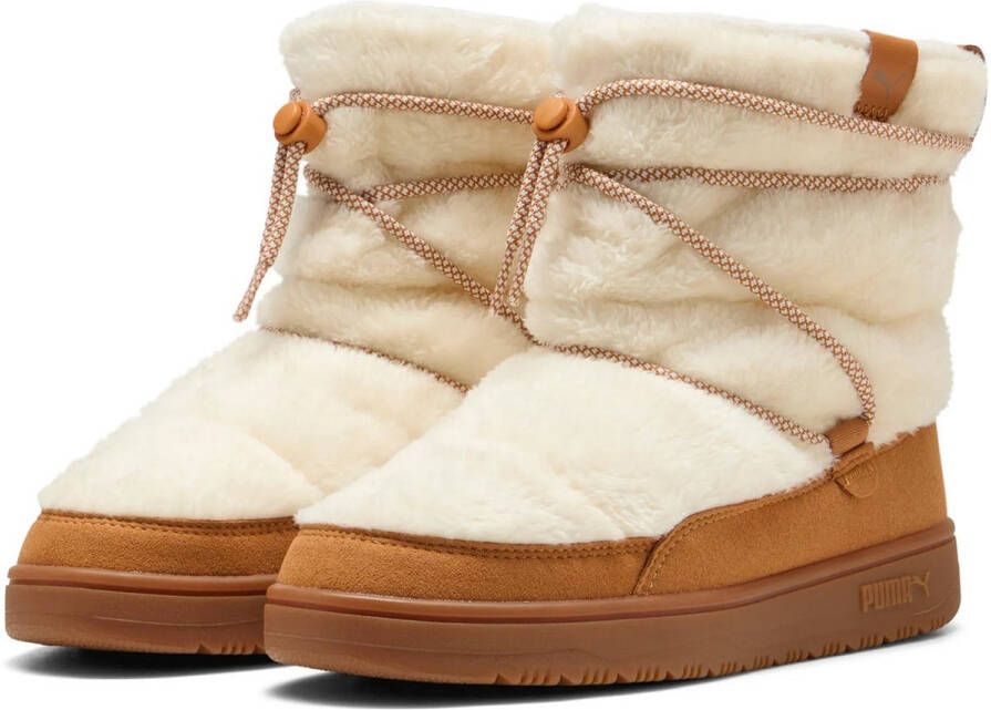 PUMA Dames Snowbae Suede WNS Laarzen Winterschoenen 402175 02 Beige