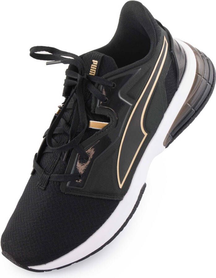 PUMA Damessportschoenen Wms Lvl-up Xt Moto Urban Zwart Wit Zwart