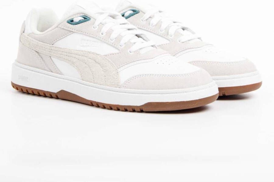 Puma Witte Sneakers met EVA Tussenzool en Rubberen Zool White