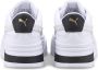 Puma Mayze Stack sneaker van leer met suède details - Thumbnail 1