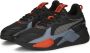 Puma Geek Zwart Sterk Grijs Lage Sneaker Multicolor Heren - Thumbnail 1