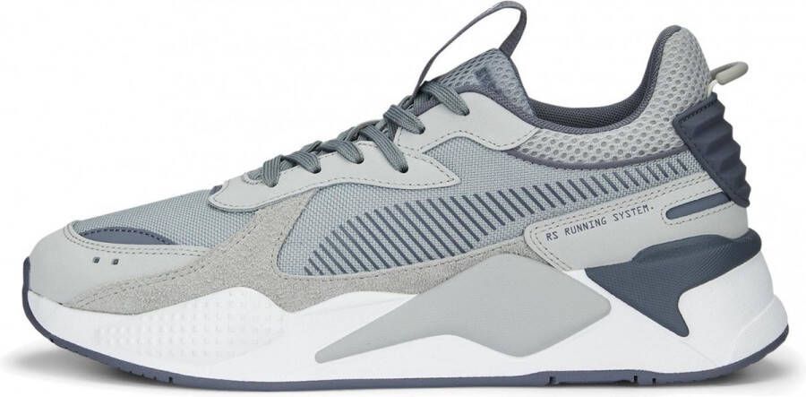 Puma RS-X Suede Cool Mid Gray-Harbor Mist Grijs Suede Lage sneakers Unisex