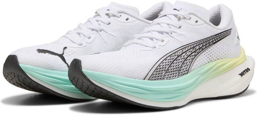 PUMA Deviate Nitro 3 Hardloopschoenen Wit 1 2 Vrouw