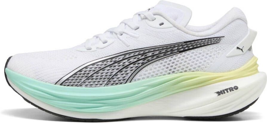 PUMA Deviate Nitro 3 Hardloopschoenen Wit Vrouw