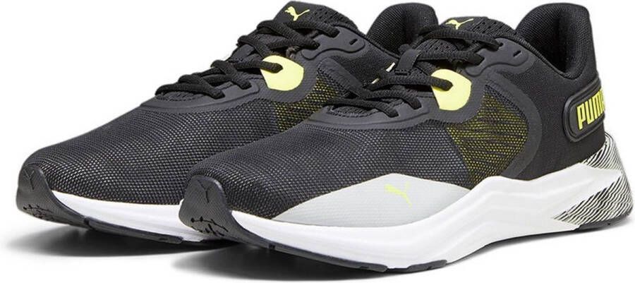 Puma Disperse XT 3 hardloopschoenen antraciet geel - Foto 2