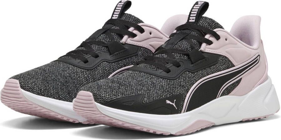 PUMA Disperse XT 4 Knit Unisex Sportschoenen Black-Rose Mauve- White