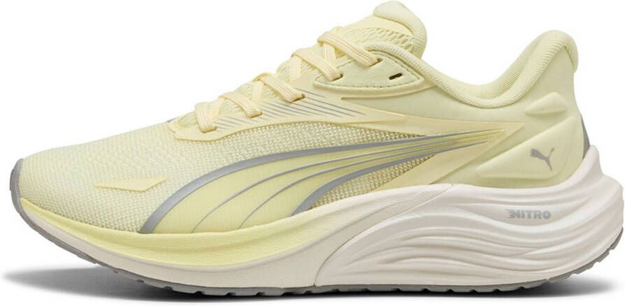 PUMA Electrify Nitro 4 Hardloopschoenen Beige Vrouw
