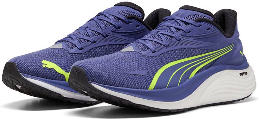PUMA Electrify Nitro 4 Hardloopschoenen Blauw Man