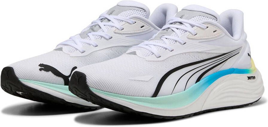 PUMA Electrify Nitro 4 Hardloopschoenen Wit Man