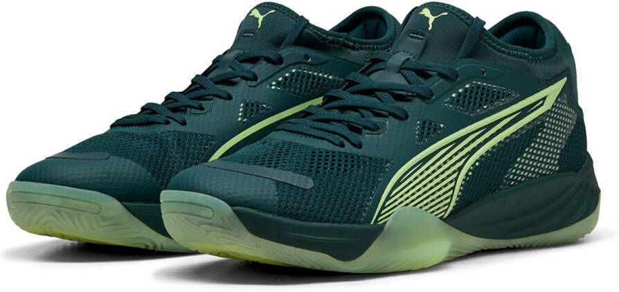 PUMA Eliminate Nitro Sqd 4 Indoor Sportschoenen Groen Man