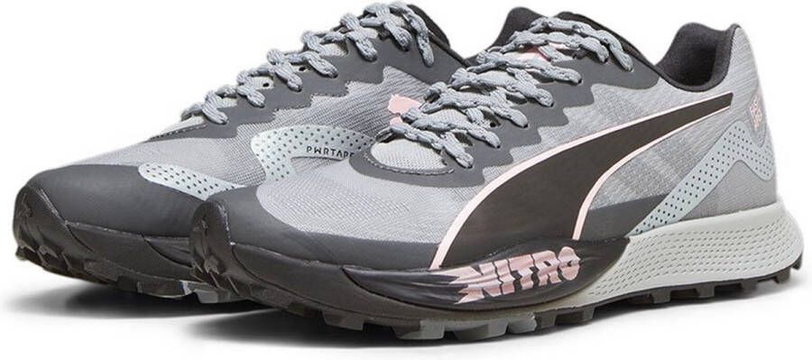 PUMA Fast-Trac Apex Wns Trailrunningschoenen Dames Koral Ice Cool Mid Gray