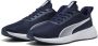 PUMA Flyer Lite 3 Unisex Sportschoenen Navy- White - Thumbnail 1