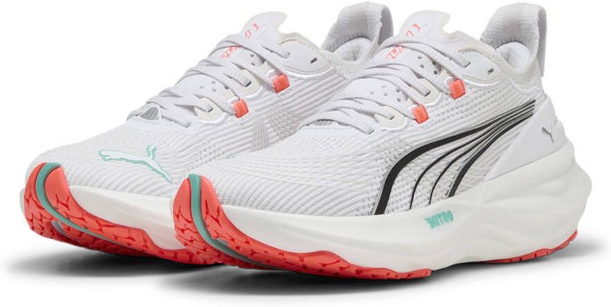 PUMA Foreverrun Nitro 2 Hardloopschoenen Wit Vrouw