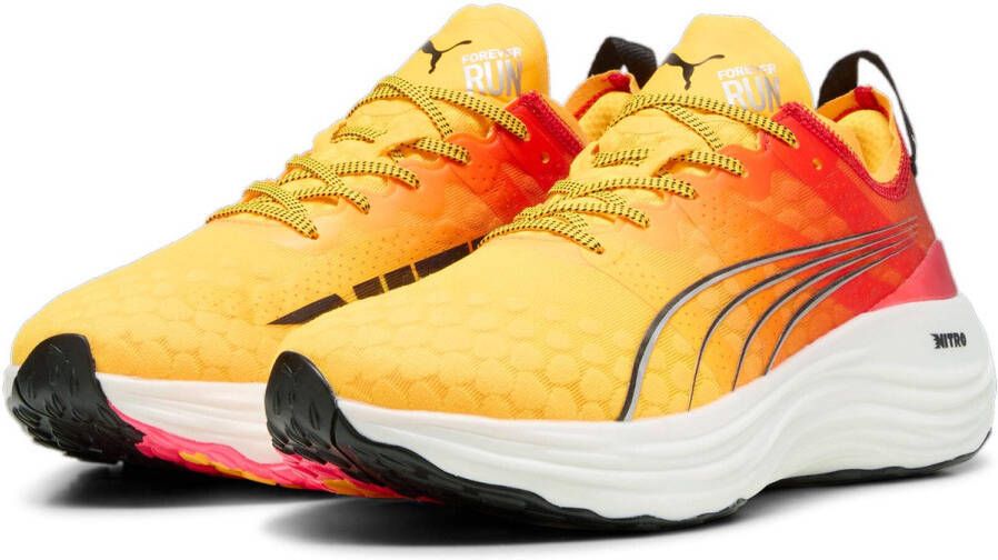 PUMA Foreverrun Nitro Fade Hardloopschoenen Oranje Man