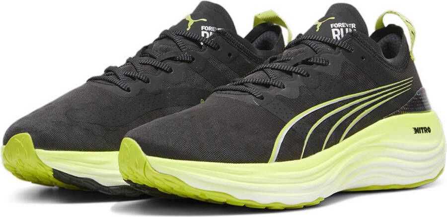 PUMA Foreverrun Nitro Psychedelic Rush Hardloopschoenen Zwart Man