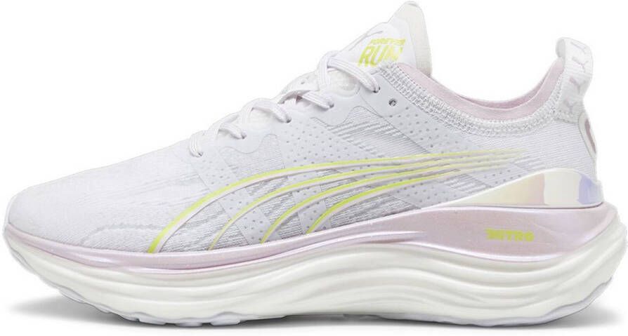 PUMA Foreverrun Nitro Radiant Run Hardloopschoenen Wit Vrouw