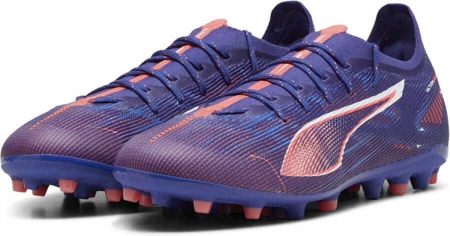 PUMA Fußballschuhe Low Ultra 5 Pro MG 107886 Lapis Lazuli- White-Sunset Glow