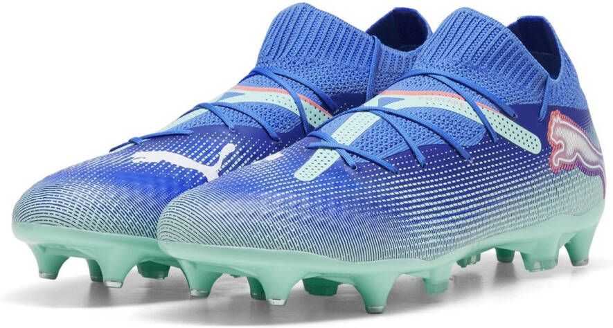 PUMA Fußballschuhe Mid Future 7 Pro MxSG 107925 Bluemazing- White-Electric Peppermint