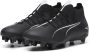 PUMA Fußballschuhe Mid Ultra 5 Match+ FG AG 107686 Black- White - Thumbnail 1