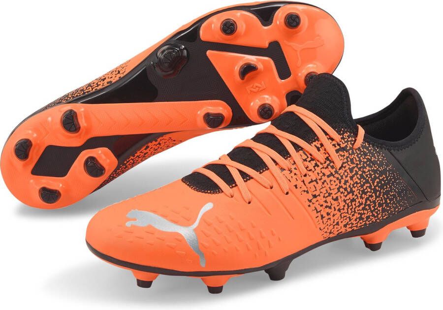 PUMA Future Z 4.3 Gras Kunstgras Voetbalschoenen(MG)Oranje Zwart - Foto 2
