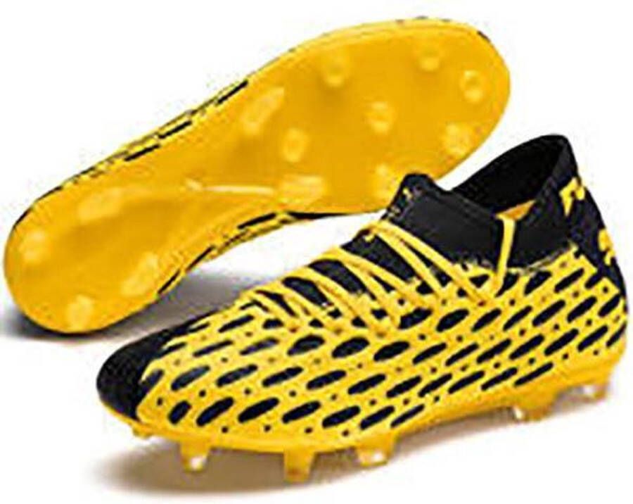 PUMA Future 5.2 netfit mg voetbalschoenen geel zwart Dames