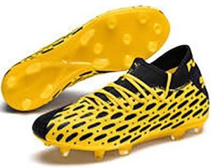 PUMA Future 5.2 netfit mg voetbalschoenen geel zwart