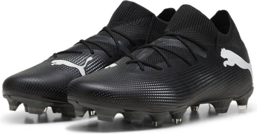 PUMA FUTURE 7 MATCH FG AG Heren Sportschoenen Black- White - Foto 3