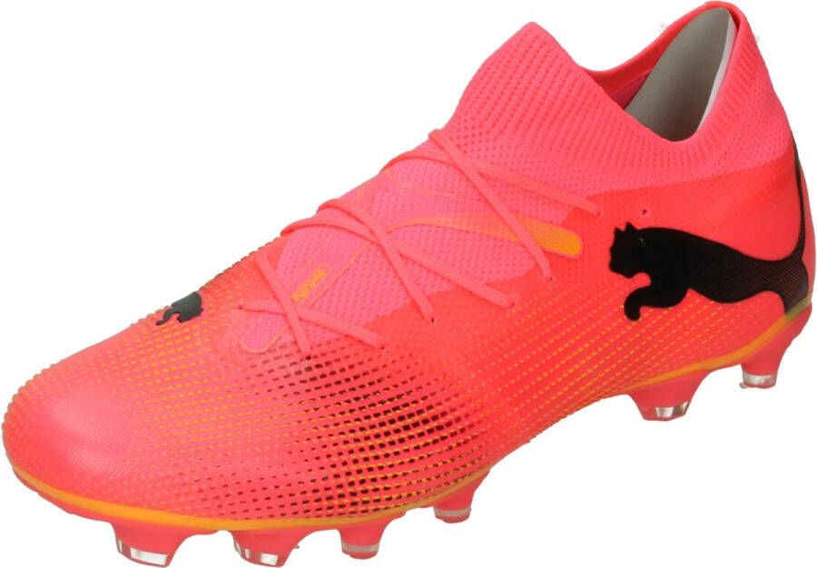 PUMA future 7 match fg ag in de kleur oranje