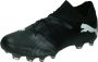 PUMA FUTURE 7 MATCH FG AG Heren Sportschoenen Black- White - Thumbnail 6