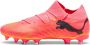 PUMA Future 7 Match Gras Kunstgras Voetbalschoenen (MG) Roze Zwart Oranje - Thumbnail 10