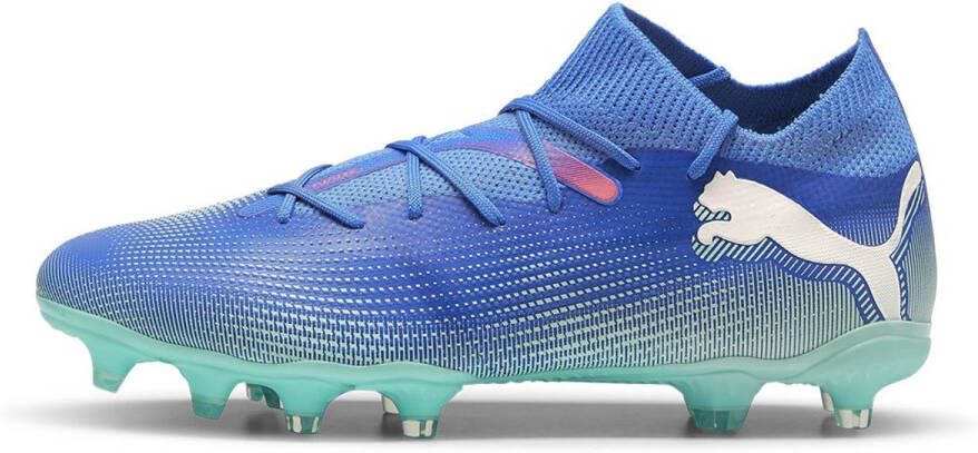 PUMA Future 7 Match Fg ag Voetbalschoenen Voor Dames Blauw
