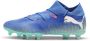 PUMA Future 7 Match Gras Kunstgras Voetbalschoenen (MG) Dames Blauw Turquoise Wit - Thumbnail 2