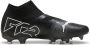 PUMA Future 7 Match+ Veterloze Gras Kunstgras Voetbalschoenen (MG) Zwart Wit Donkergrijs - Thumbnail 2