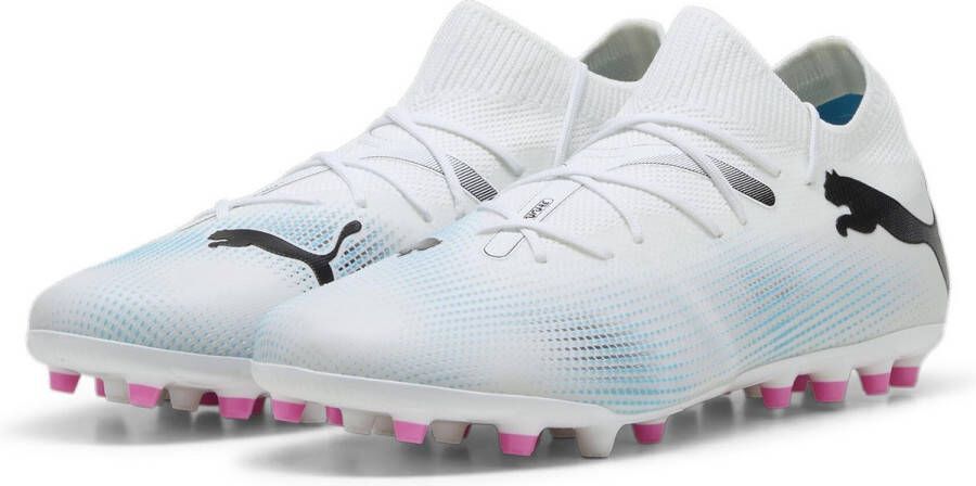 PUMA Future 7 Match Mg Voetbalschoenen Wit