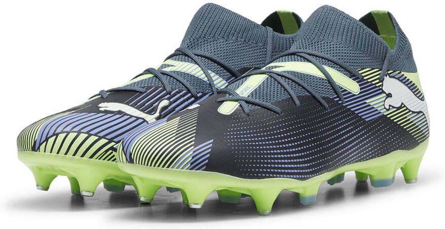 PUMA Future 7 Match Mxsg Voetbalschoenen Blauw Zwart
