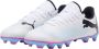 Puma Future 7 Play FG AG Jr. voetbalschoenen wit roze blauw Imitatieleer 28 - Thumbnail 2