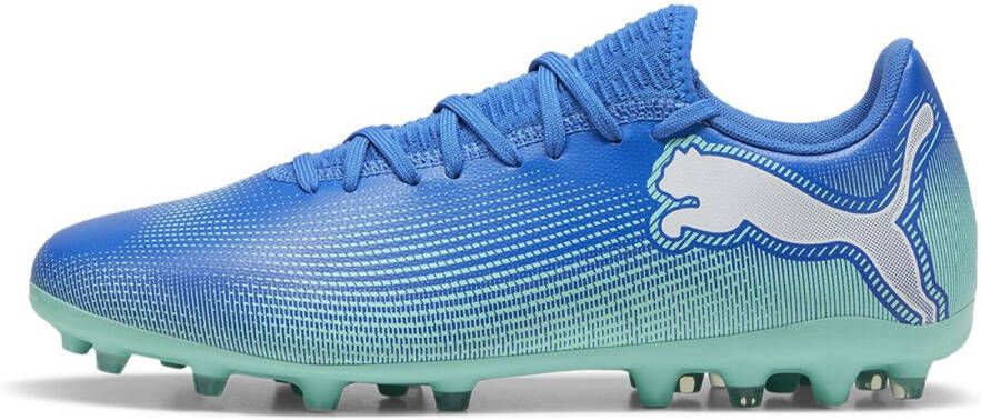 PUMA Fußballschuhe Low Future 7 Play MG 107941 Hyperlink Blue-Mint- White