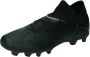PUMA Future 7 Pro Gras Kunstgras Voetbalschoenen (MG) Zwart Brons Donkergrijs - Thumbnail 3