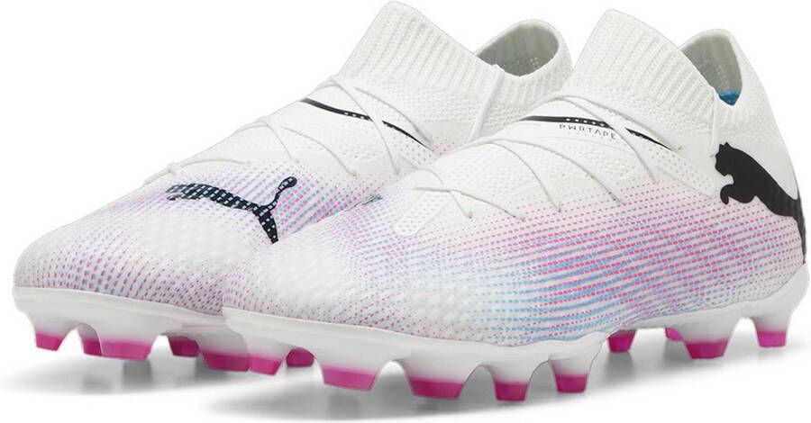 PUMA Future 7 Pro Fg ag Junior Voetbalschoenen Wit