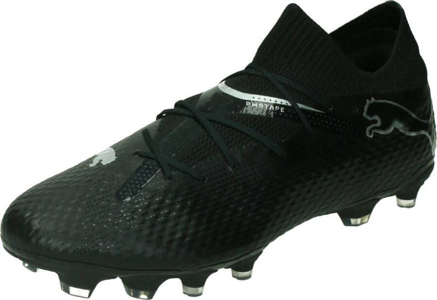 PUMA Future 7 Pro Gras Kunstgras Voetbalschoenen (MG) Zwart Wit