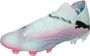 PUMA Future 7 Ultimate Gras Kunstgras Voetbalschoenen (MG) Wit Roze Zwart - Thumbnail 5