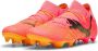 PUMA Future 7 Ultimate Gras Kunstgras Voetbalschoenen (MG) Roze Zwart Oranje - Thumbnail 1