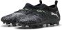 PUMA FUTURE 8 MATCH FG AG Jr Unisex Sportschoenen Black-Cool Light Gray-Fluo Green - Thumbnail 2